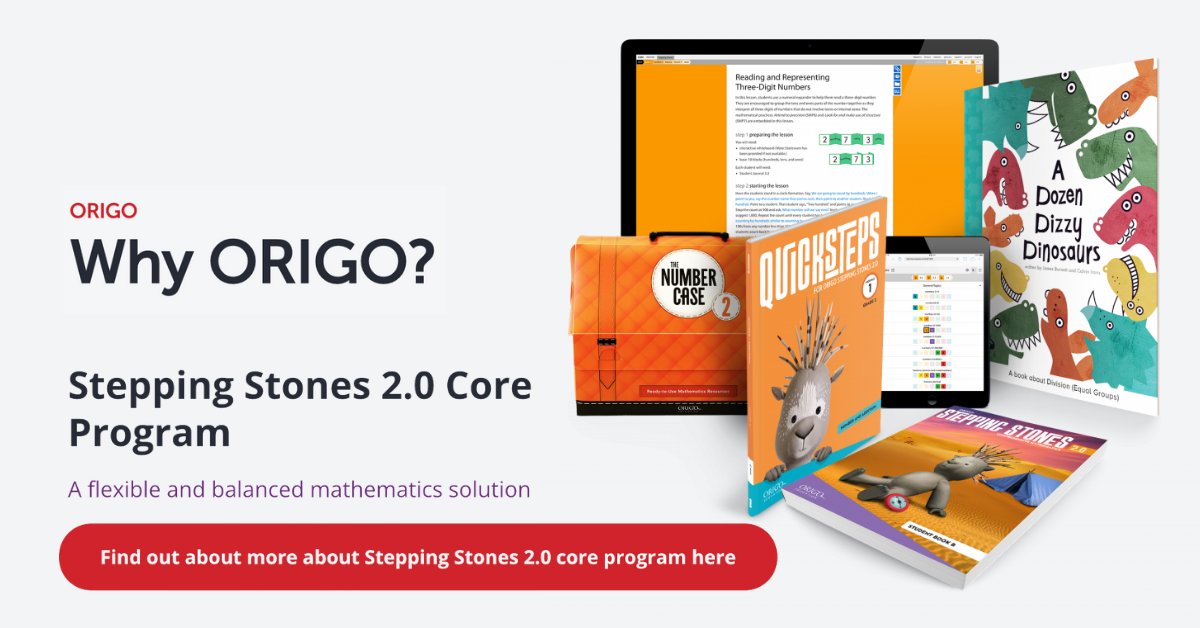origomath's tweet photo. Searching for #Math #Curriculum? #ORIGO Stepping Stones 2.0 is organized to develop a deeper conceptual understanding of #math with every lesson! Prepare, #teach and encourage your #students from day one. - https://t.co/n1rv4oTkoS

#principals #teachers #mathteachers #K6 https://t.co/nWI6a5hN7y