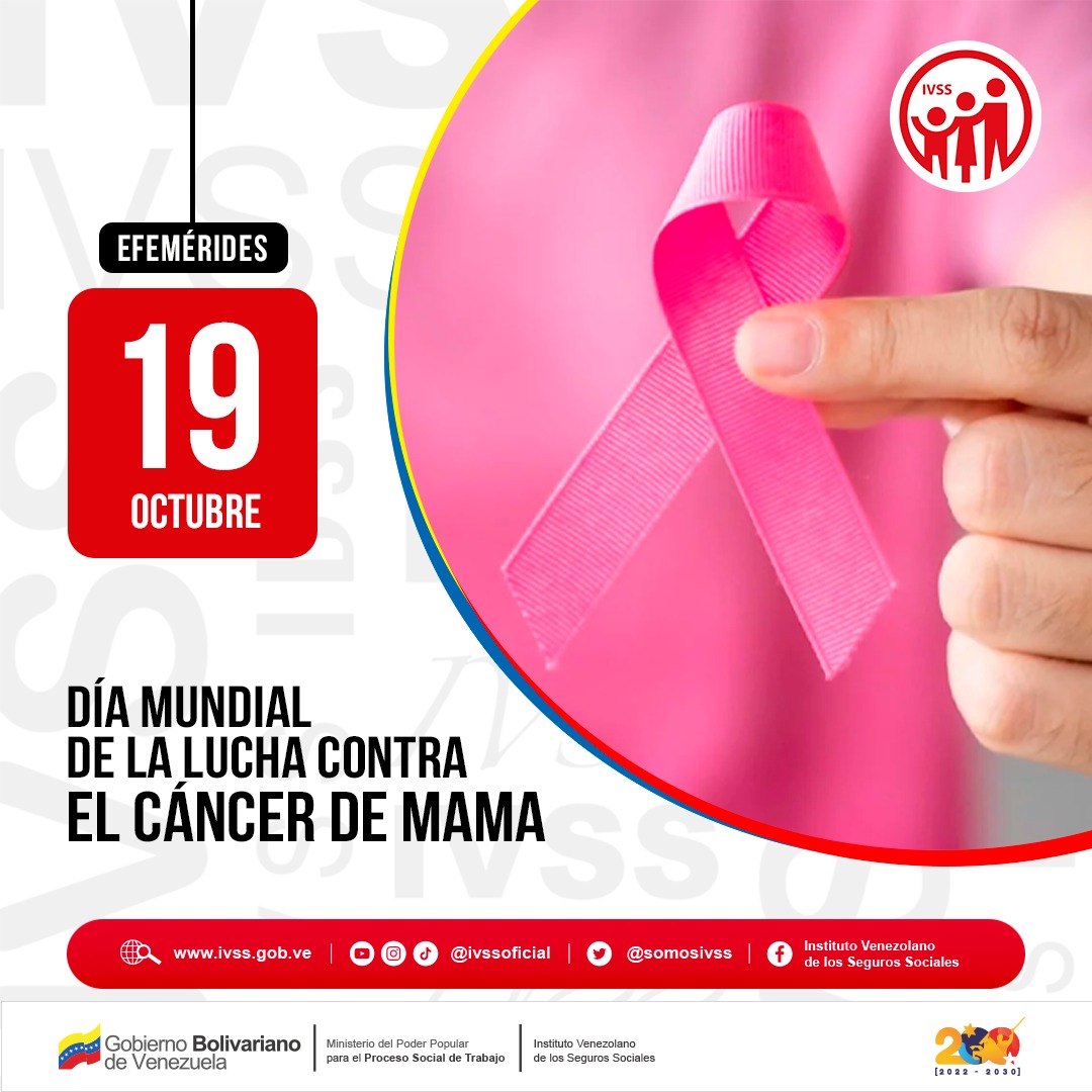 Somosivss's tweet photo. #Hoy | Día Mundial de la Lucha contra el Cáncer de Mama, día que surge por la necesidad de las instituciones sanitarias de explicar a todos los ciudadanos la gran importancia que tiene la enfermedad del cáncer y en este caso el cáncer de mama. 
#JuntosporCadaLatido https://t.co/duvMR514EA