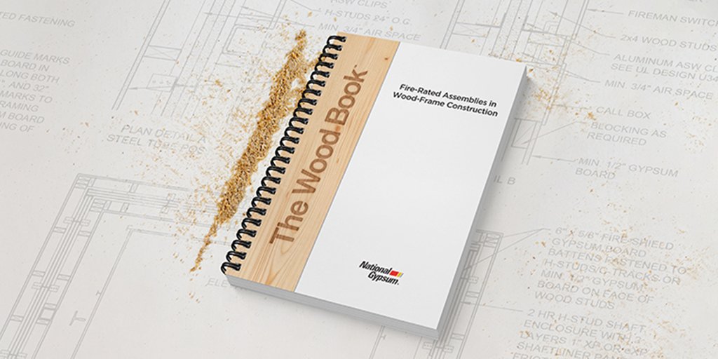 NationalGypsum's tweet photo. Need help navigating our technical resource, The Wood Book™? Get our tips for using this resource effectively on your next project. #TheWoodBook #firerated #construction #guide #building #firerating
https://t.co/S8EUnpCQSw https://t.co/QZQKe9c71V