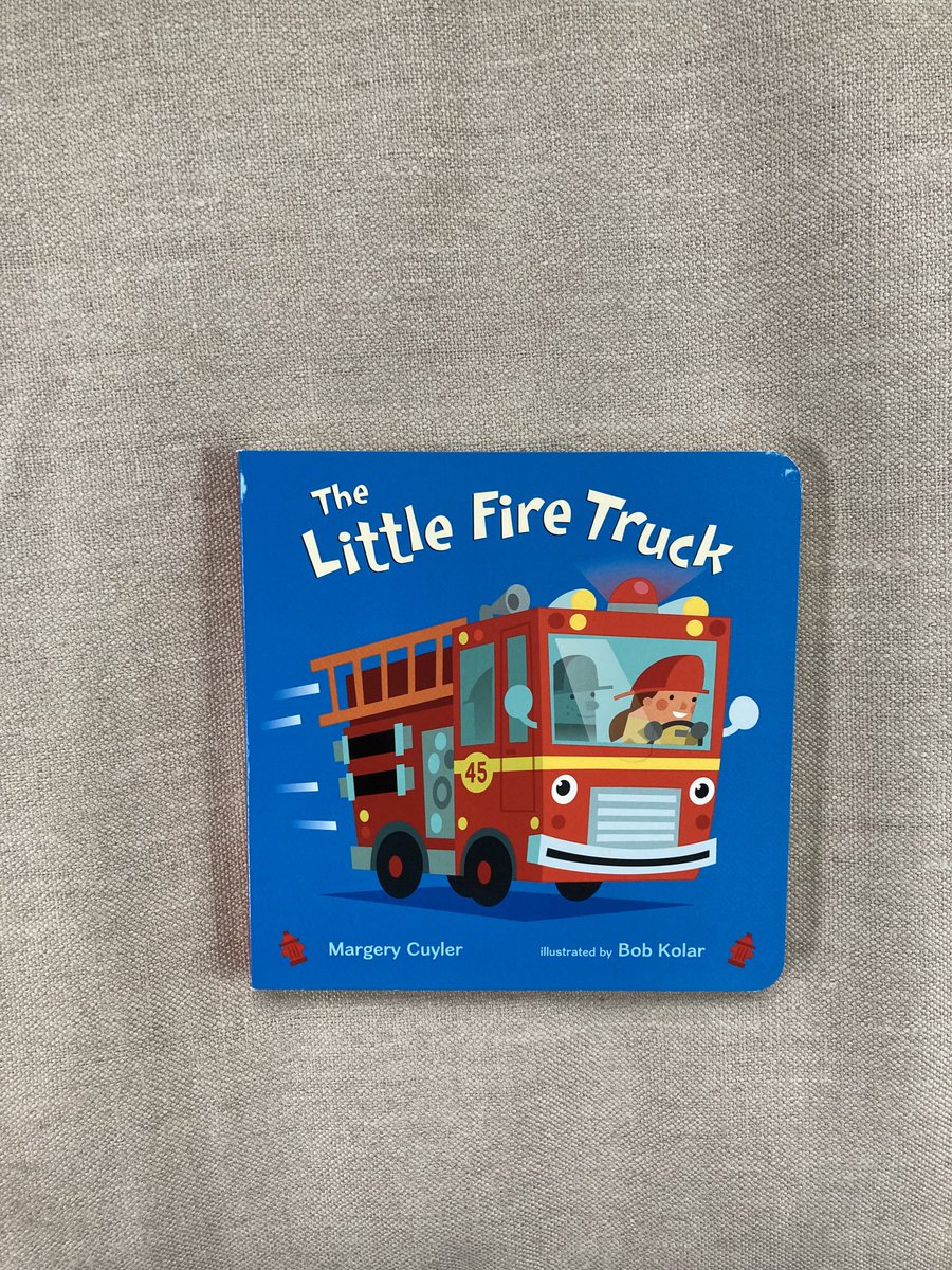 The Little Fire Truck is now available as a board book. Perfect for Fire Safety Month! And a girl drives the truck!. ⁦<a href="/taralazar/">Tara Lazar</a>⁩; #librarians, #teachers; #bookposse; #firefighters