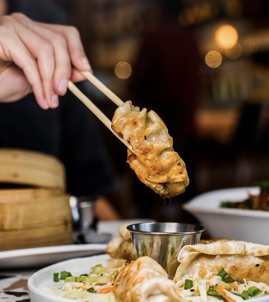 assemblyva's tweet photo. Head to Beng Beng and get yourself an order of chicken thai basil dumplings – you’ll be glad you did. #LiveAssembly
PS. #ARLRestaurantWeek starts TODAY! Dine in with us to enjoy a starter, entree and dessert all for $28.95. No reservations necessary. https://t.co/fYOhkCOwNr