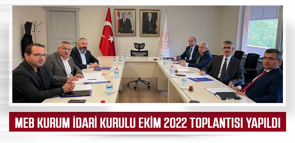 Millî Eğitim Bakanlığı ile Ekim 2022 KİK toplantısını gerçekleştirdik

Eğitim çalışanlarının acil çözüm bekleyen sorunlarını ele aldığımız Kurum İdari Kurulu (KİK) Ekim 2022 toplantısında;#İliçi,#AlanDeğişikliği,#GörevdeYükselme gibi başlıkları görüştük.
▪️ebs.org.tr/manset/5686/me…