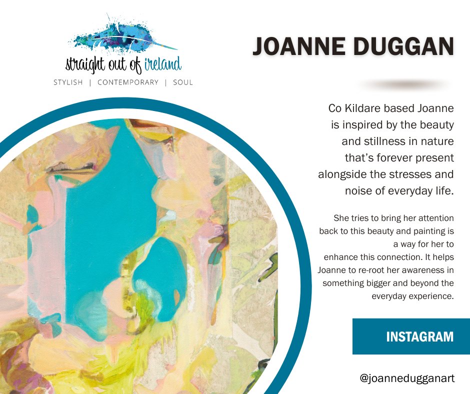 Our next Straight Out of Ireland artist is Joanne Duggan!
 
Check out Joanne's contemporary art joanneduggan.com

#irishartphila #IDCPhila #irishartphiladelphia #straightoutofireland #IrishPhiladelphia
