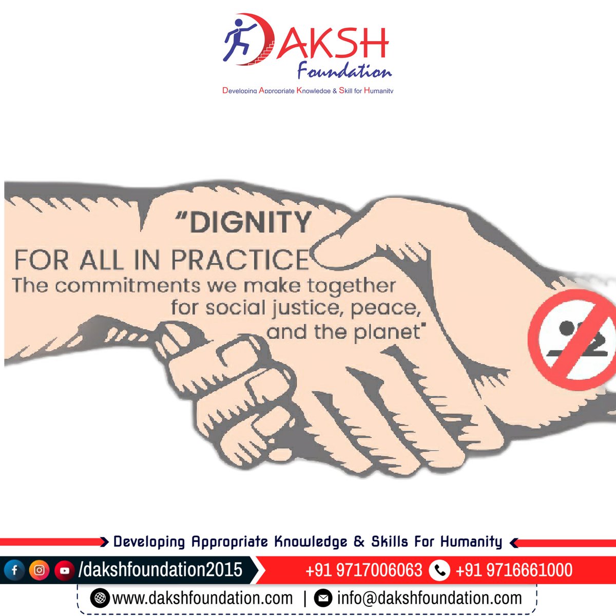 DakshFdn's tweet photo. Today the world commemorates the #InternationalDayOfEradicationOfPoverty, 
with the theme 
"Dignity For All In Practice". 

Being that many people living in persistent poverty experience their dignity being denied, 
Let’s pledge to treat everyone with respect &amp; dignity!

#DF2015 https://t.co/S3rdrDkceu