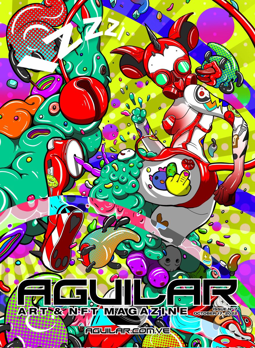 🆕 AGUILAR ART &amp; NFT MAGAZINE 
💀 Interview 👉🏻 <a href="/izzzikim/">ZZZ...</a> 🇰🇷 🇨🇦

🏴‍☠️ ISSUE N° 7 ✅
#️⃣ Hashtag: #AguilarMagazine 
💹 FREE DOWNLOAD ⬇️
🌎 Available on aguilar.com.ve
🔗 Link below 👇🏻

Every RT is highly appreciated 🖤🔥
Thanks for your support 👍🏻
 
#NFTCommunity #NFTArtist