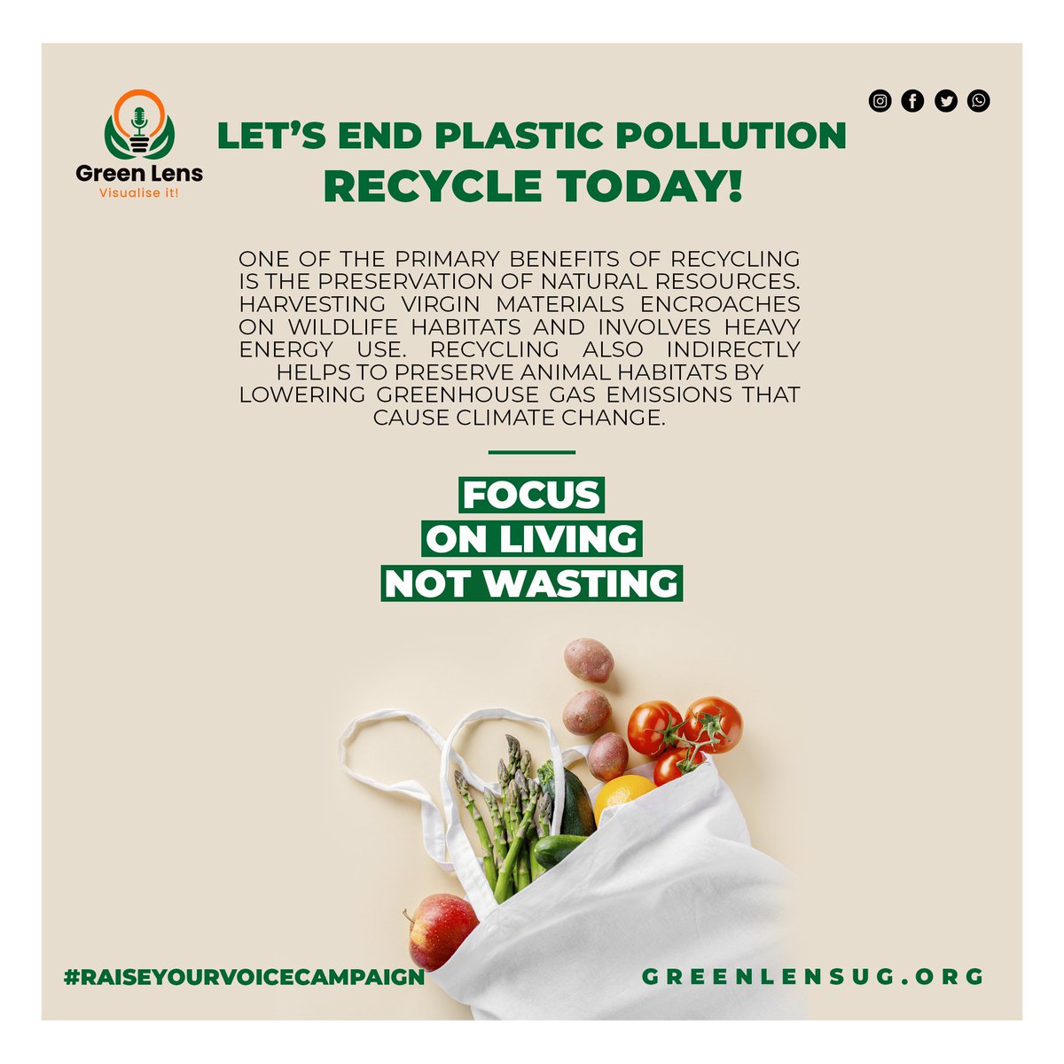 greenlensug's tweet photo. Let's reduce plastic use! Stop polluting!
#climateaction #climatereality #environmentalconservation #environmentalprotection #cleanenergy #climatejustice #climatecrisis #climatevisuals #climatestories #climatejustice #advocacy #biodiversity #biodiversityconservation https://t.co/yjl9nQ0xUe