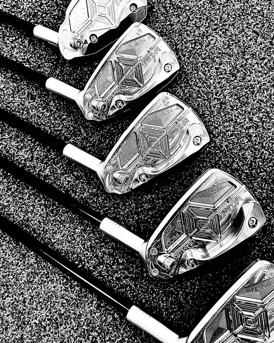 moregolfusa's tweet photo. 👻 Scary Good 👻

MOD/1™ irons paired with @sstpure @accragolfshafts and @puregrips left @thegolfstation last week. #expectmore https://t.co/4weKD7pjyx