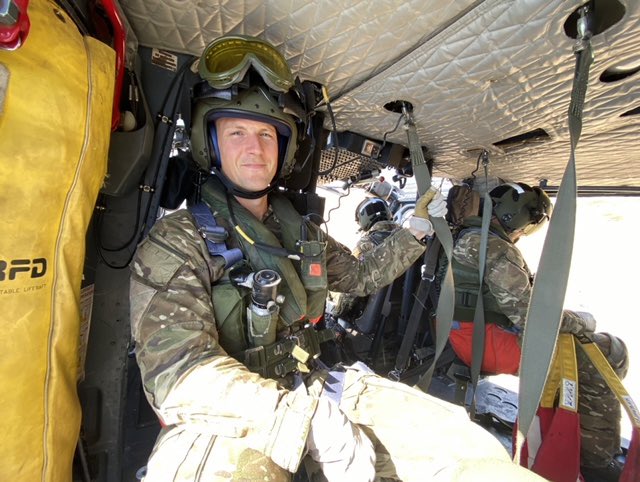 RAFBenson's tweet photo. In advance of Puma helicopters taking over from the Bell 212 in Cyprus next year crews from 33 Sqn have been training with their 84 Sqn counterparts to better understand their new role. Seen here conducting winching serials under the tuition of 84 Sqn instructors.#comdjhc #84sqn https://t.co/VnMWqwfvee