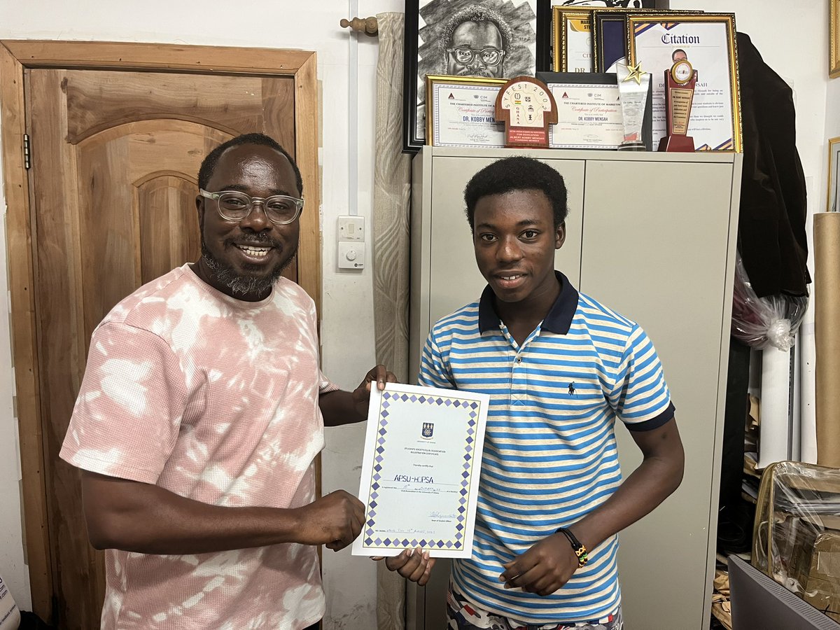 thePOE_T's tweet photo. We are in!!! APSU - HOPSA UG Branch here with a bang 💥 watch the space for some big things 💯 @chrisatadika are your people ready for the competition? Well done Glenn. You have worked so hard to get us started  @_gglenn @apsu_official https://t.co/d3XssYlW2z