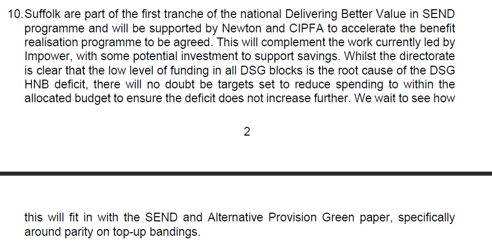 Looks like <a href="/educationgovuk/">Department for Education</a> are sending in people who might know what they are doing  in the hope of addressing <a href="/suffolkcc/">Suffolk CC</a>'s mismanagement of SEND.  suffolklearning.com/finance/school…
