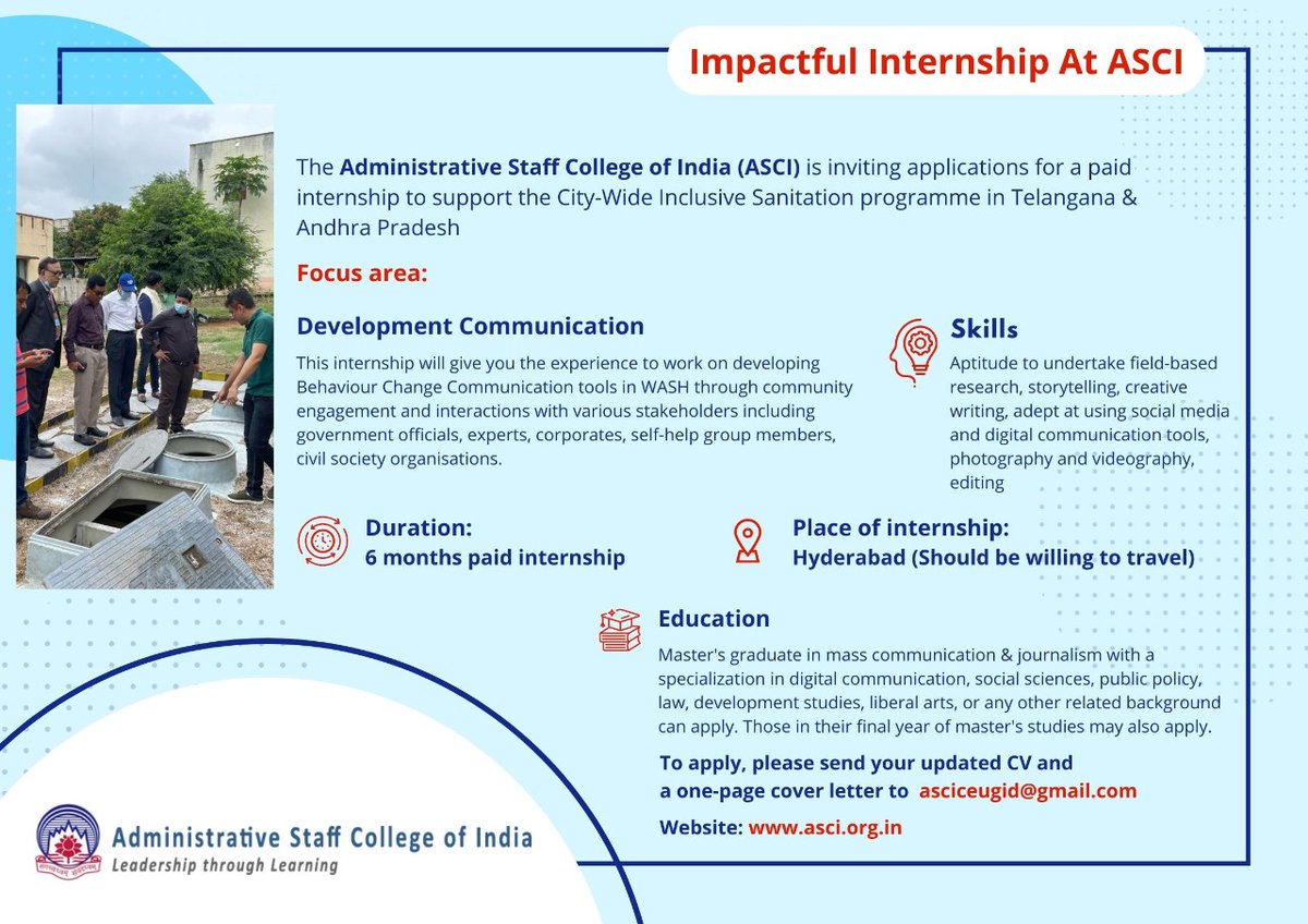 Urban Management - ASCI tweet media