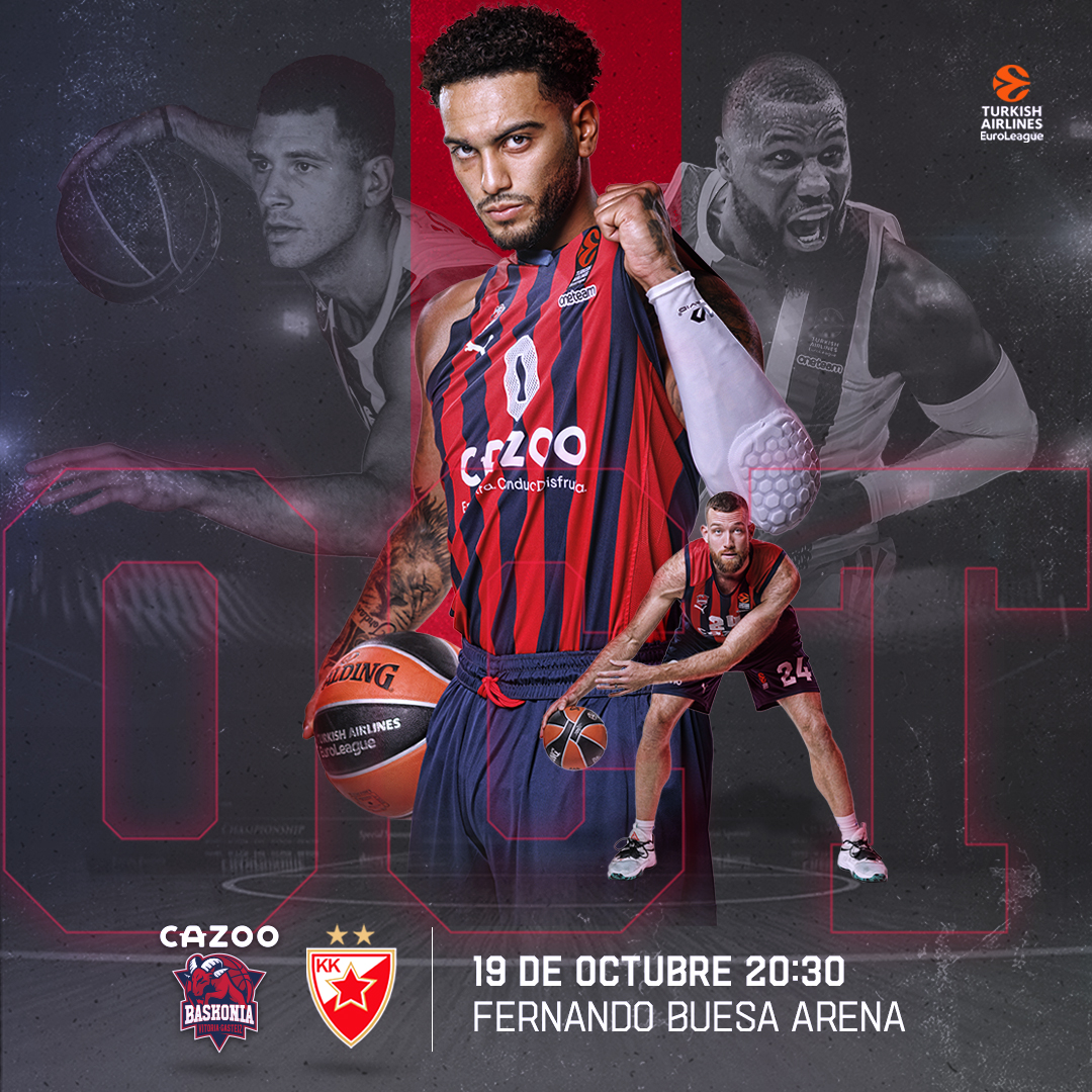 Baskonia's tweet photo. ⚠ ¡¡SORTEO!! ⚠

¿Quieres venirte al partido de @EuroLeague 🆚 @kkcrvenazvezda ?

1⃣ RT &amp; LIKE
2⃣ Menciona con quién vendrías

🙌¡Y podrás llevarte 𝐃𝐎𝐒 𝐄𝐍𝐓𝐑𝐀𝐃𝐀𝐒! |
🎟️https://t.co/a4CS9GLswH 

#GoazenBaskonia https://t.co/QWi3zXyVQk