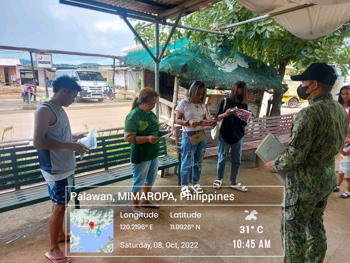 2ndsoucoron's tweet photo. "2nd SOU-MG “Protectors of Last Frontier”

Dialogue Pulong-Pulong regarding ELCAC 

#lifeisbeautiful
#KaligtasanNyoSagotKo
#TulongTulongTayo
#MKKequalsK
#PNPKakampiNyo https://t.co/EccTsnEow5