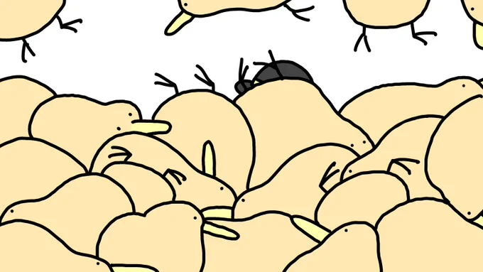 かいぬしに降り積もるキーウィ(キーウィのかいぬしのオカリナ講師のジャスティンとかいう人が、今晩8時からオカリナのライブをするそうです…。オカリナ興味ある方ぜひおいで下さい) 