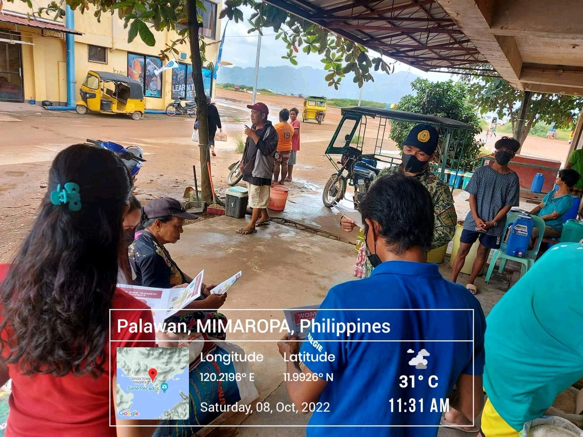 2ndsoucoron's tweet photo. "2nd SOU-MG “Protectors of Last Frontier”

 Dialogue Pulong-Pulong regarding GAD  (GAD);  . R.A. No. 9208 or "Anti-Trafficking in Persons Act of 2003" and c. RA 9262 VAWC .

#lifeisbeautiful
#KaligtasanNyoSagotKo
#TulongTulongTayo
#MKKequalsK
#PNPKakampiNyo https://t.co/Wy6JSRd1c0