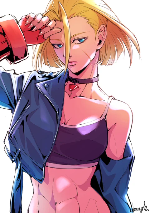 スト6キャミィ。 #StreetFighter #格ゲーキャラ描こうぜ 