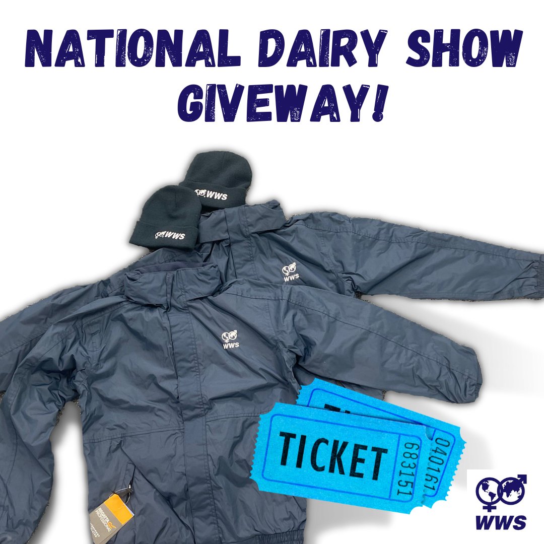 wws_ireland's tweet photo. @Nat_DairyShow Giveaway!

Including 2 WWS Beanies, 2 WWS Jackets and 2 Tickets to the National Dairy Show!  

To Enter: 
- Follow our page
- Like this post
- Tag who you're bringing with you in the comments
- Retweet this post for an extra entry

Entries close 8am this Wednesday! https://t.co/7xzcEBMFBZ