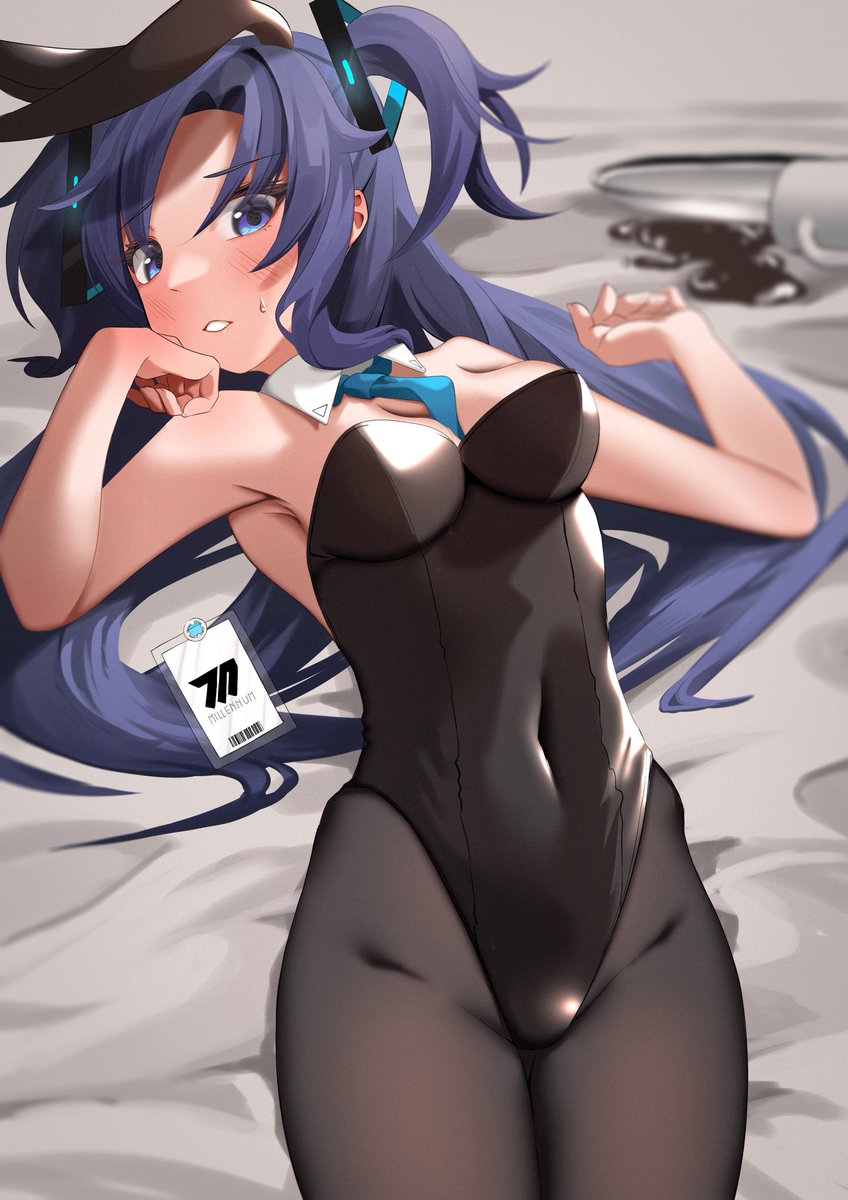 早瀬ユウカ(ブルアカ) 「船上のバーニーユウカ#ブルアカ   #BlueArchive 」|らいついのイラスト