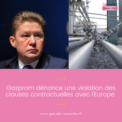[ACTU GAZ 🔥]
#Gazprom dénonce une violation des clauses contractuelles suite à la demande de #plafonnement du prix du #gaz de la Commission européenne
➡️ bit.ly/3MBIWND
#conflit #Energie  #GEMC