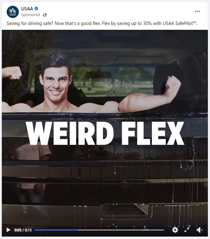 WilliamByrdUSA's tweet photo. Someone at @USAA (or an ad agency) deserves a raise. They used the right vehicle in this advert. #WeirdFlex #FordFlex
https://t.co/xFJ9HhJOKg https://t.co/8FSf3OwKYM
