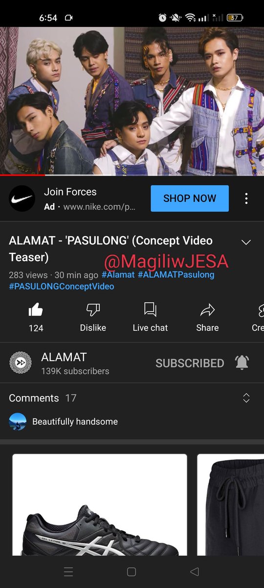 MagiliwJESA's tweet photo. @xjdln @Official_ALAMAT Eto na pi 🥹

PASULONG SHOWCASE OCT27
#ALAMATPasulong
#PASULONGConceptVideo https://t.co/200vjKgIZm