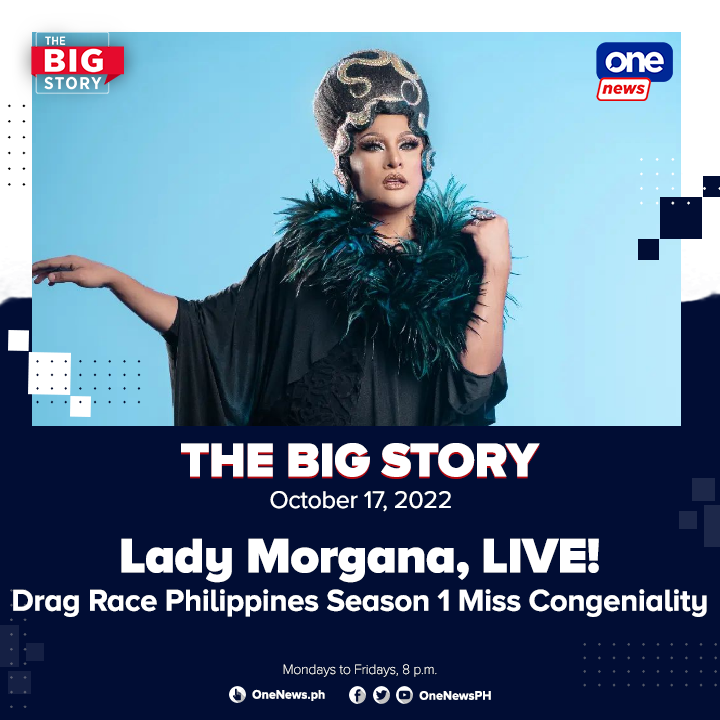 onenewsph's tweet photo. #TheBigStory | Precious Paula Nicole, the winner of #DragRacePH Season 1, is heading to DragCon UK in January 2023.

But before that, Precious Paula Nicole and Miss Congeniality Lady Morgana will sit down with Jes delos Santos and Rizza Diaz tonight on The Big Story. https://t.co/3DBWjoarDC