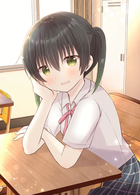 となりの席の高咲さん #lovelive #虹ヶ咲 