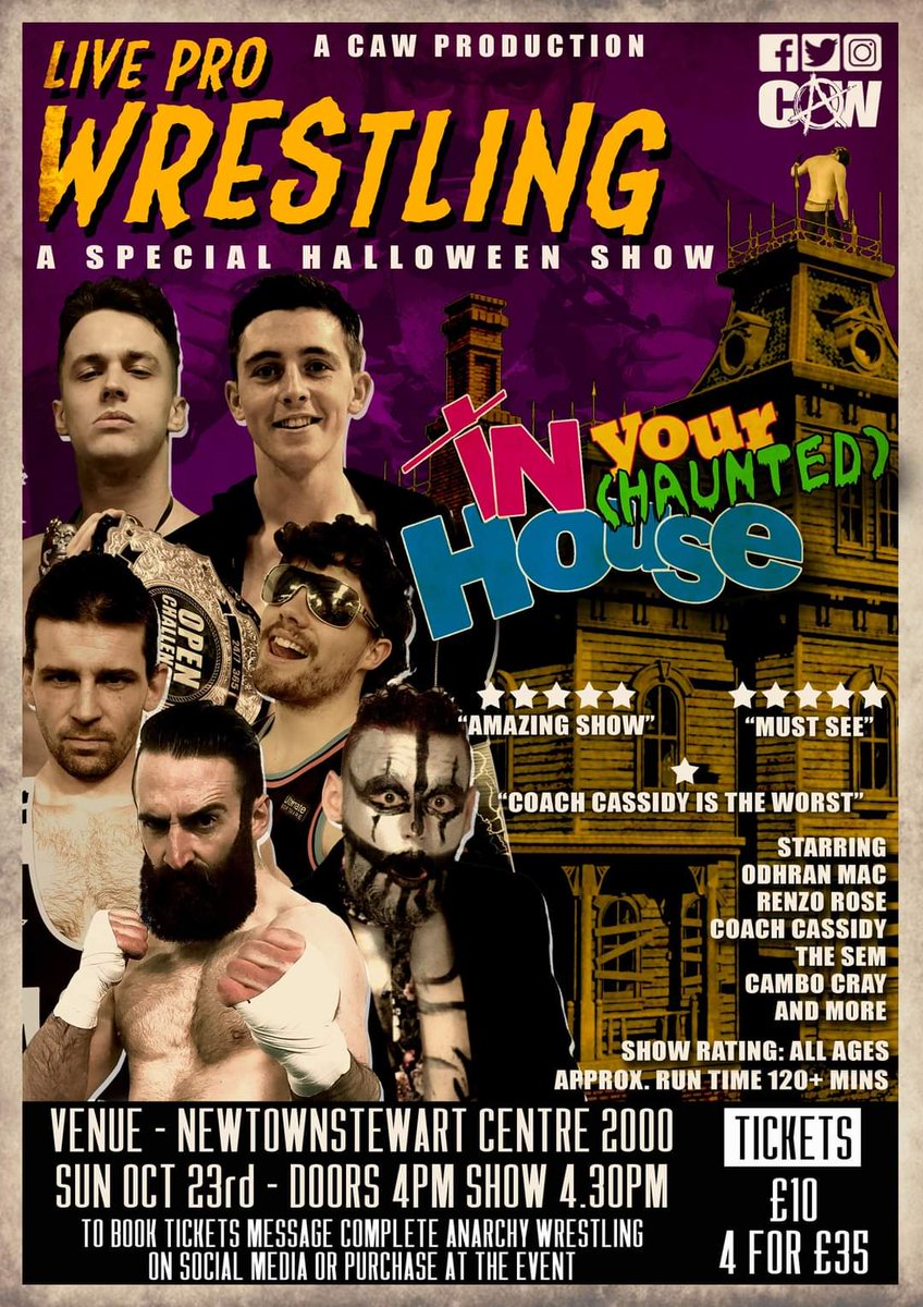 After the worst weekend of my career I have something to prove! So I don't care if my hands injured or 2hat doctors say... @C_A_Wrestling announce my match🔥🔥