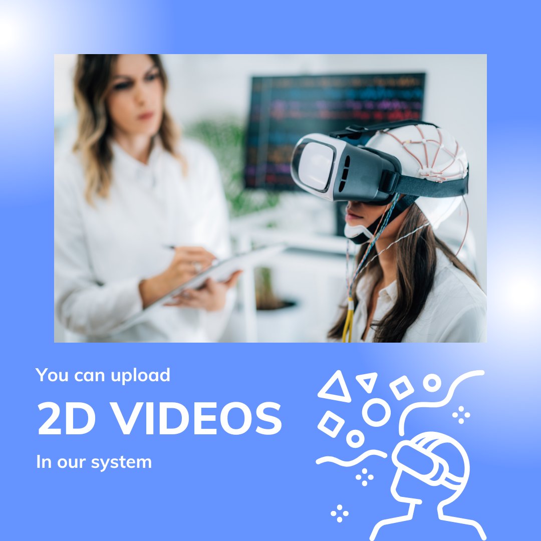 WalesVH's tweet photo. Do you have a library with 2D training videos, want to use them and make them more interactive? 

Not a problem! You can upload any 2D videos to our Virtual Hospital system!

#vrsoftware #videos #vrtraining #vrplatform #vrlearning https://t.co/5js4c5tVF3