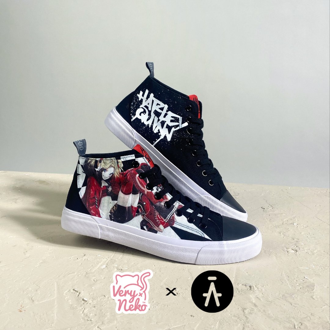 WIN A PAIR OF #HARLEYQUINN AKEDOS ❤️🖤

To celebrate this collection launching on @veryneko_uk we're giving one pair away! To enter: 

⚡ Follow @akedofootwear &amp; @veryneko_uk 
⚡ Like &amp; retweet
⚡ Tag a friend

International. 18+. Ends 24th Oct. Open across all social channels