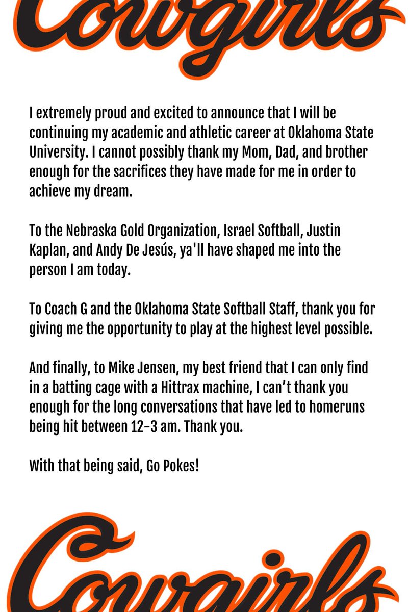 taravandewater's tweet photo. Go Pokes, baby! 🧡🤠🖤 https://t.co/BF7Z02M7UK