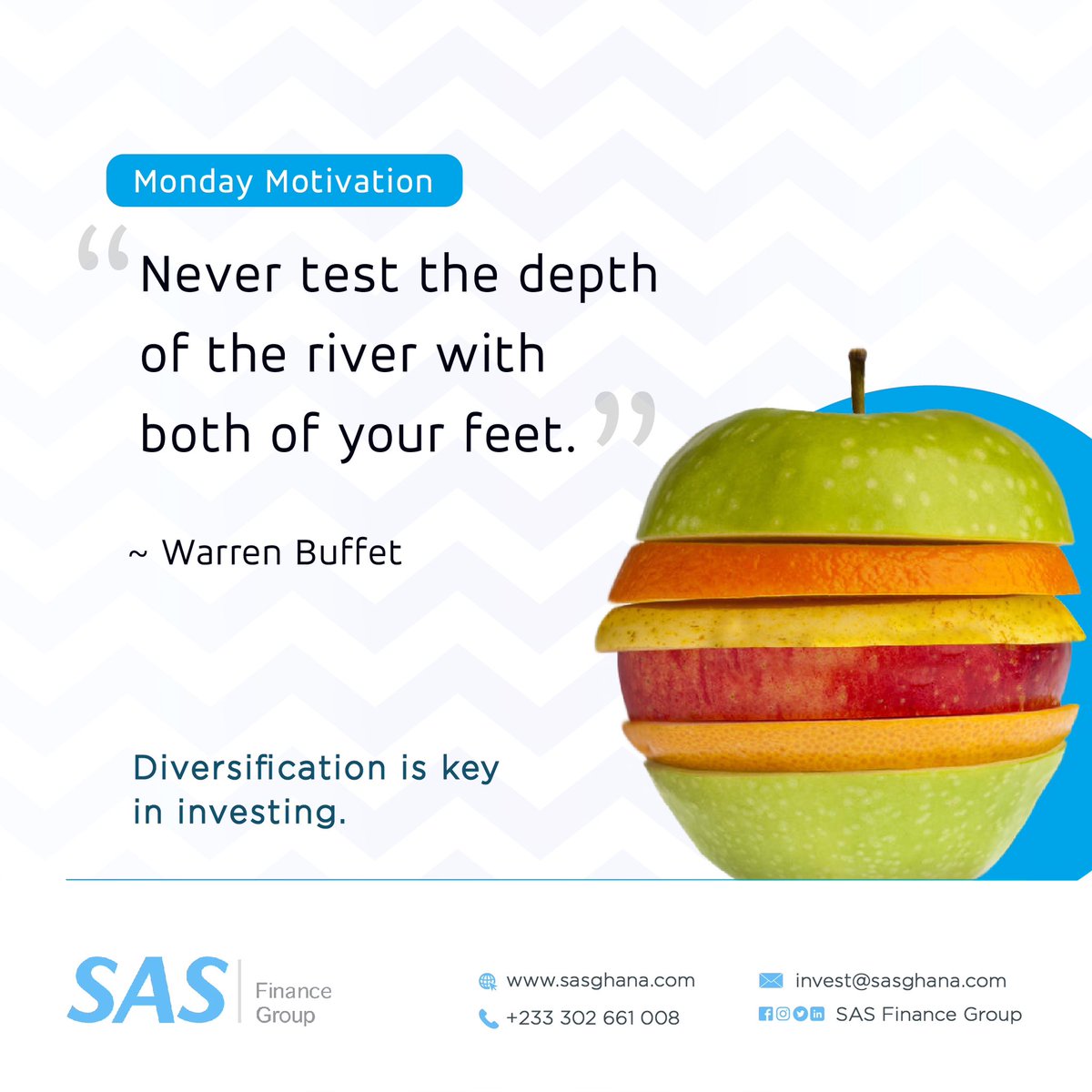 SASInvestments's tweet photo. Happy New Week. Monday motivation #mondaymotivation #diversification #investwithus #investwithsas https://t.co/XhshnNXZ4n