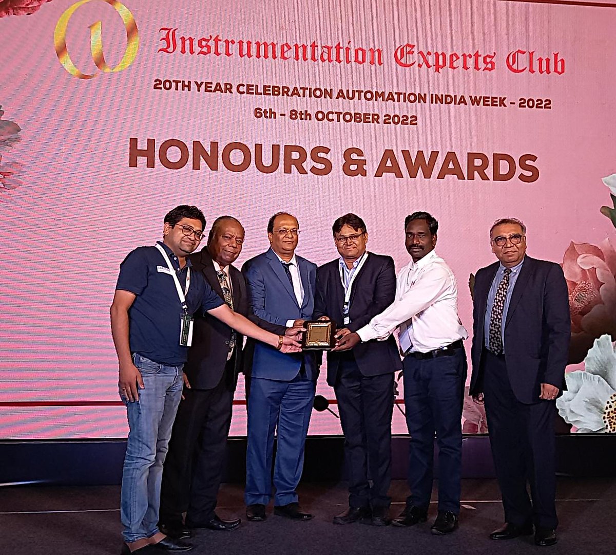 Our India team has won an award at IEC India for their support and participation in the Instrumentation Experts Club, after they gave a technical presentation 👏 Please join us in congratulating them! #India #IECIndia #GasAnalysis