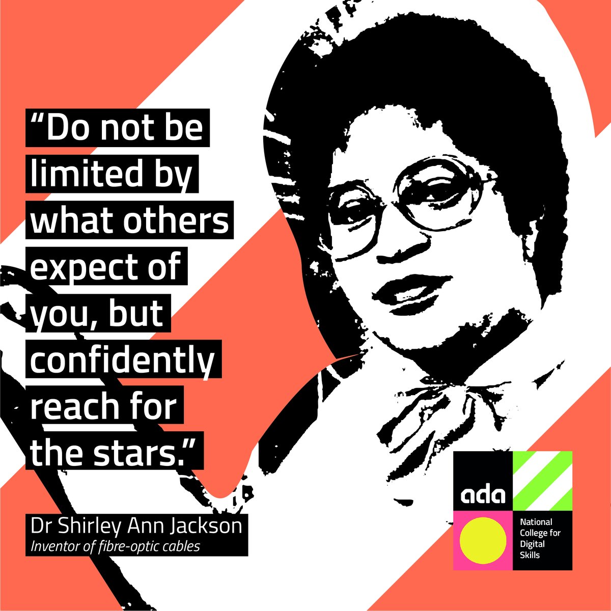 AdaCollege's tweet image. In celebration of Black History Month, we will highlight four inspiring black women in tech. At Ada, we encourage all our students to look at those that came before them, be inspired, be curious and succeed.

#BlackHistoryMonth #Tech #WomenInTech