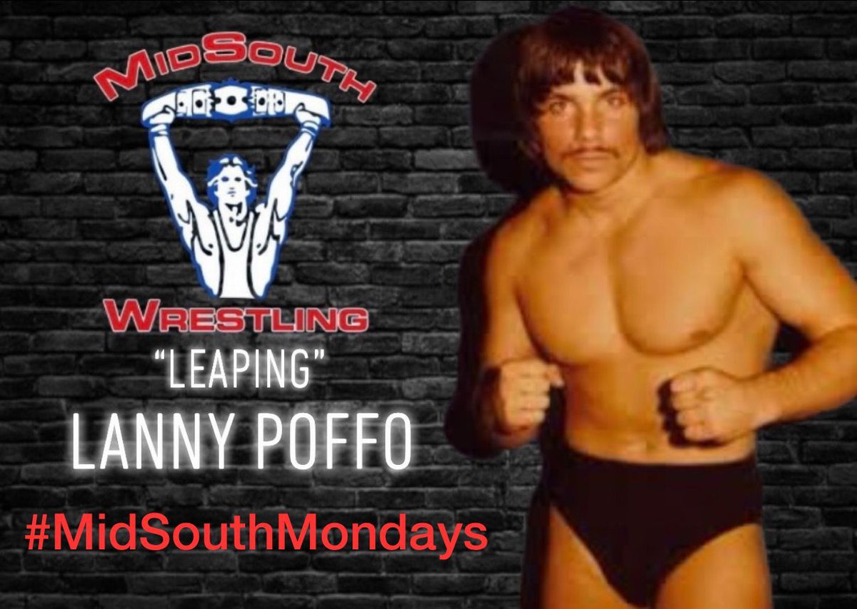 Welcome to MidSouth @LannyPoffo!! A fantastic debut on TV this week as we saw Lanny defeat Doug Vines by pinfall. Lanny certainly was exciting the crowd with his style and ability. Has anyone met Lanny?? Please share any photos, memories or memorabilia of your encounters ✍️📷