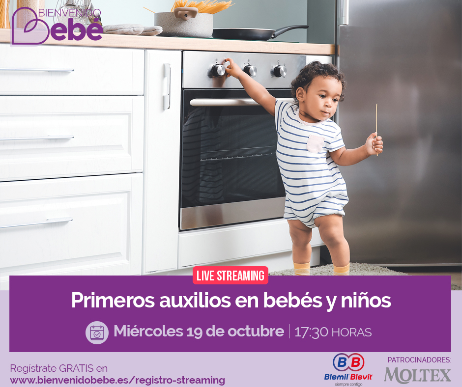 todopapas's tweet photo. Saber #primerosauxilios puede ser de gran utilidad. Asfixia, fracturas, quemaduras, hemorragias...

En esta charla online Carla Quintana, de @matronaparami aborda estas situaciones.

19 de octubre a las 17:30 h

Inscríbete #gratis en #bienvenidobebe 
>> https://t.co/dlBfobrX1Z https://t.co/EUfeoxw04k