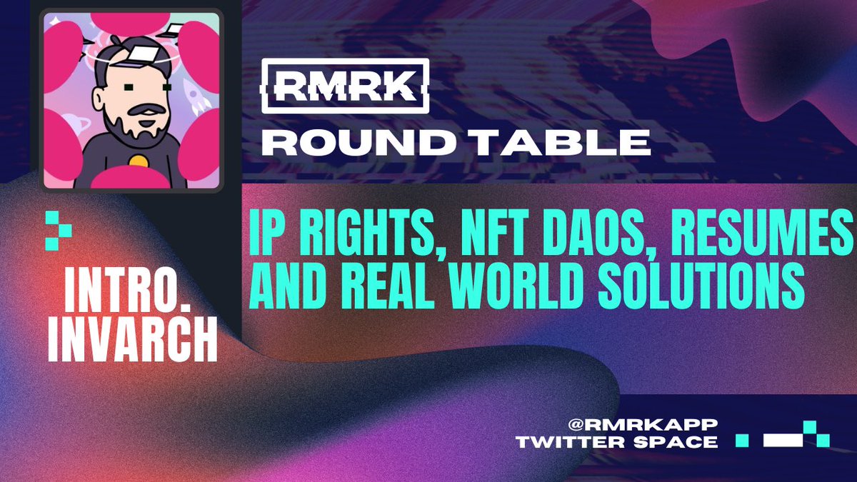 Come join us today in our Roundtable with @XCAstronaut from @InvArchNetwork! ⏰