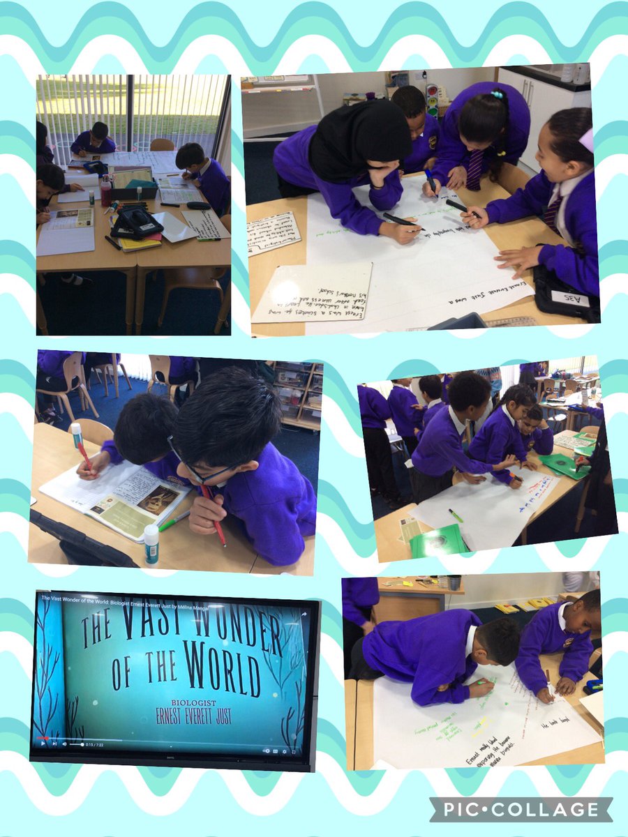 KingsleyLpool's tweet photo. #class5G have had an inspiring morning learning about Ernest E Just, a pioneering and resilient African American marine biologist born at a time of terrible racial discrimination and segregation, not 20 years after the USA abolished slavery #Kingsleyblackhistory #KingsleyScience https://t.co/a1mShiOc2m