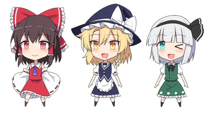 チビ霊夢!魔理沙!妖夢! 