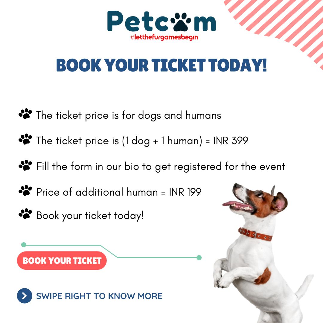 PETCOM2021's tweet photo. Its your time to Paw-Ty
A day for you and your doggo, with number of engaging activities, games, Competitions, vet check, yummy food &amp; more. 
visit the link to book your tickets
https://t.co/maunc3ly6w

@SinghalPawni @abhinavchugh53 
#petevent #meerut  #dogshow #adoptdontshop https://t.co/HPsZKNWNgh