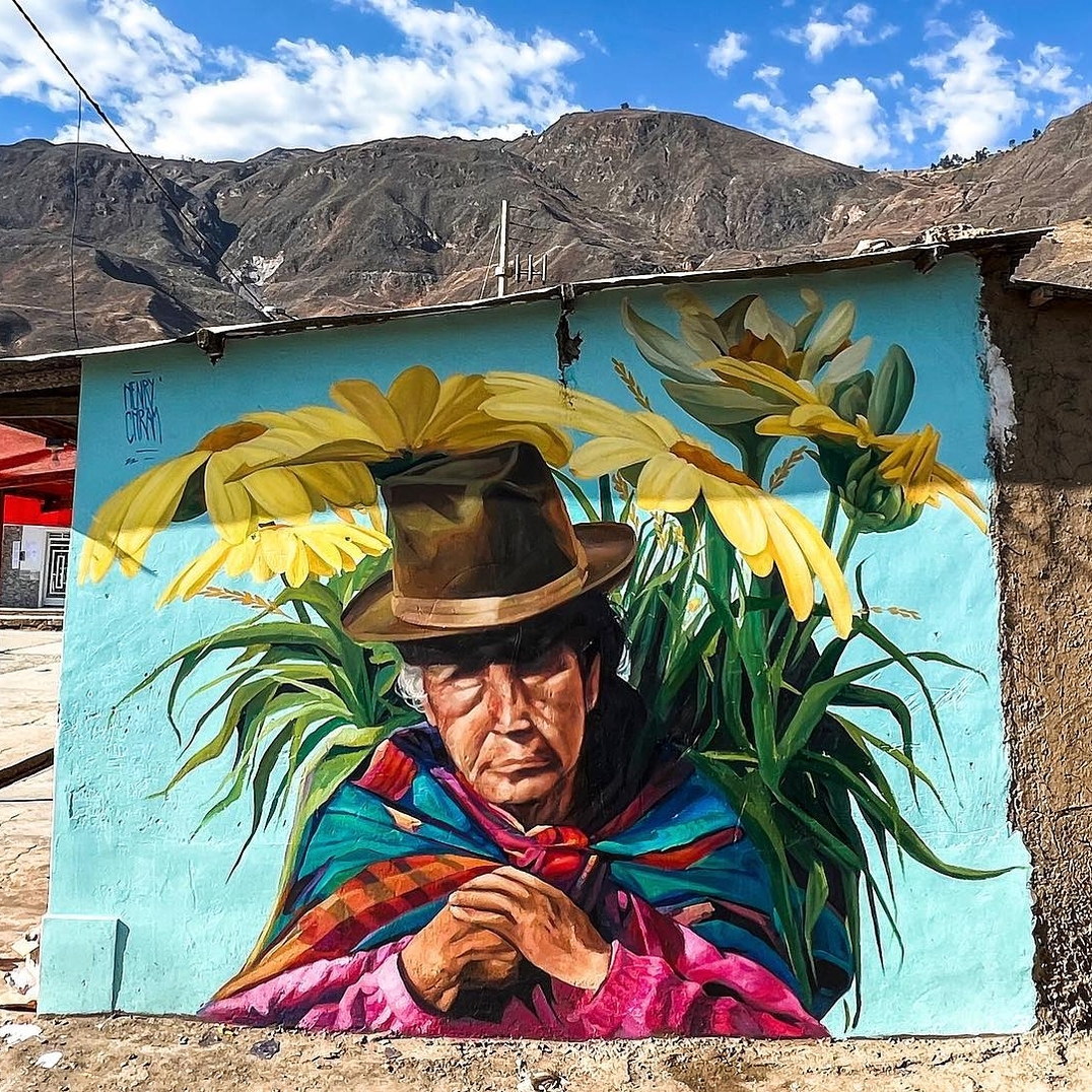 brababella's tweet photo. #Streetart by #HenryChram @ #Ancos, Peru
More info at: https://t.co/YaqhHlOpk7
#streetartancos #streetartperu #perustreetart #arteurbana #urbanart #murals #muralism #contemporaryart #artecontemporanea https://t.co/DJIQSpDxT5