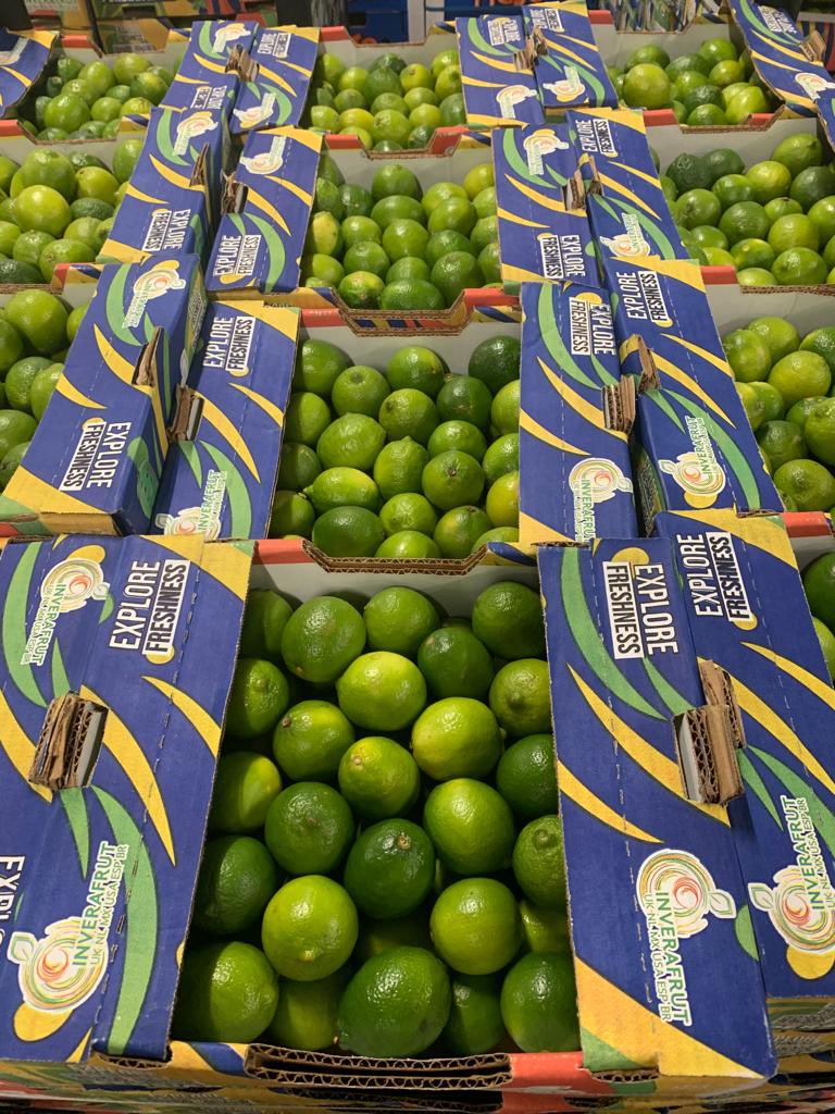 Inverafrut's tweet photo. Lime in the Netherlands 👏🏻 https://t.co/82YMkCvoNl