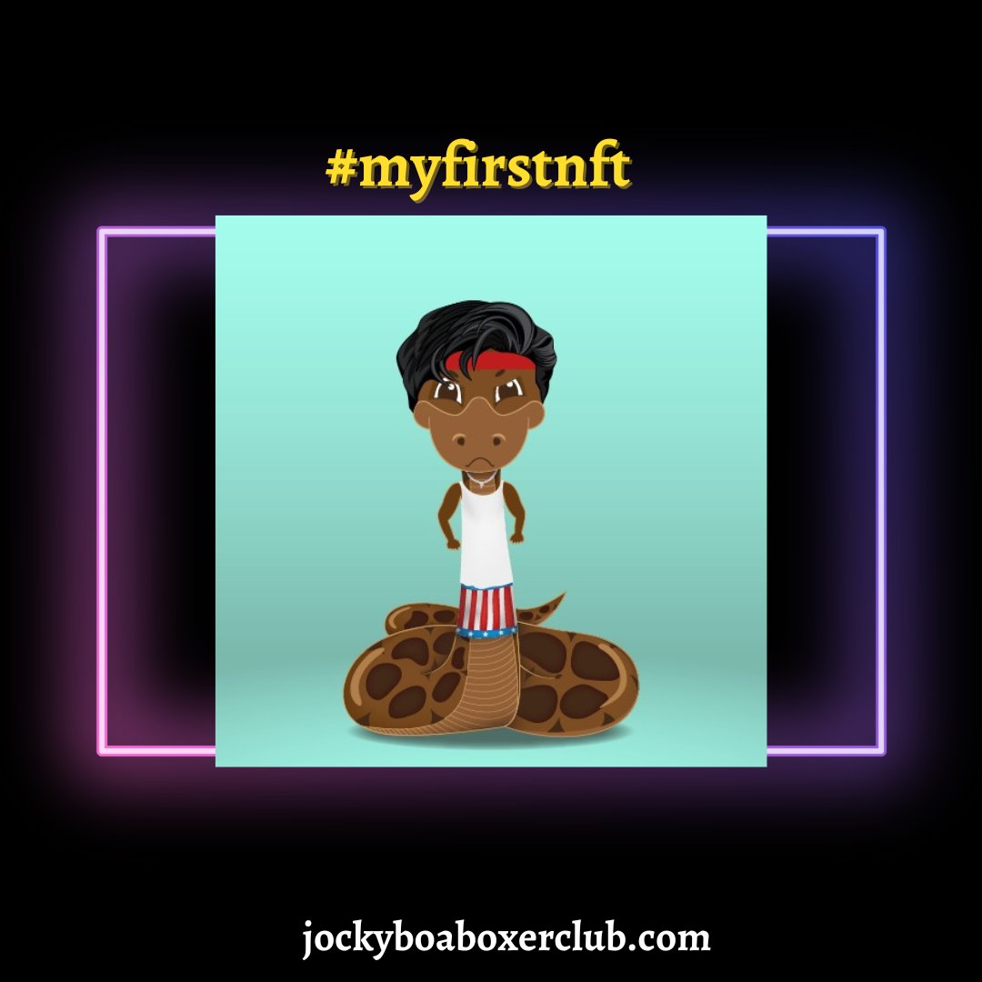 BoaJocky's tweet photo. Do you own an NFT? If yes, why not share it with the world? 

#myfirstnft #NFTCommuntiy #nftcollectors #NFTshill #NFTs #NFTGiveaways #Polygon #PolygonNFTs #NFTFam https://t.co/mJhpVB9mog