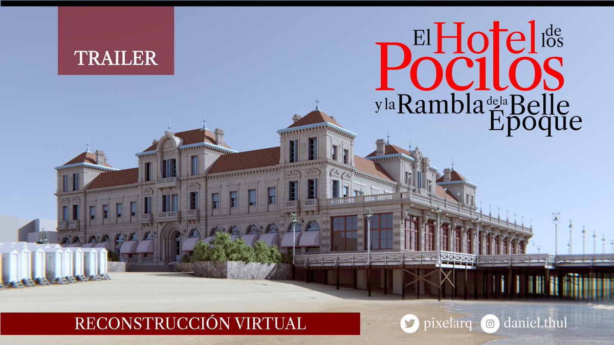 Vuelve un ícono de Montevideo Revive el Hotel de los Pocitos!! . Trailer: youtu.be/nXgipaijeQw #hoteldelospocitos