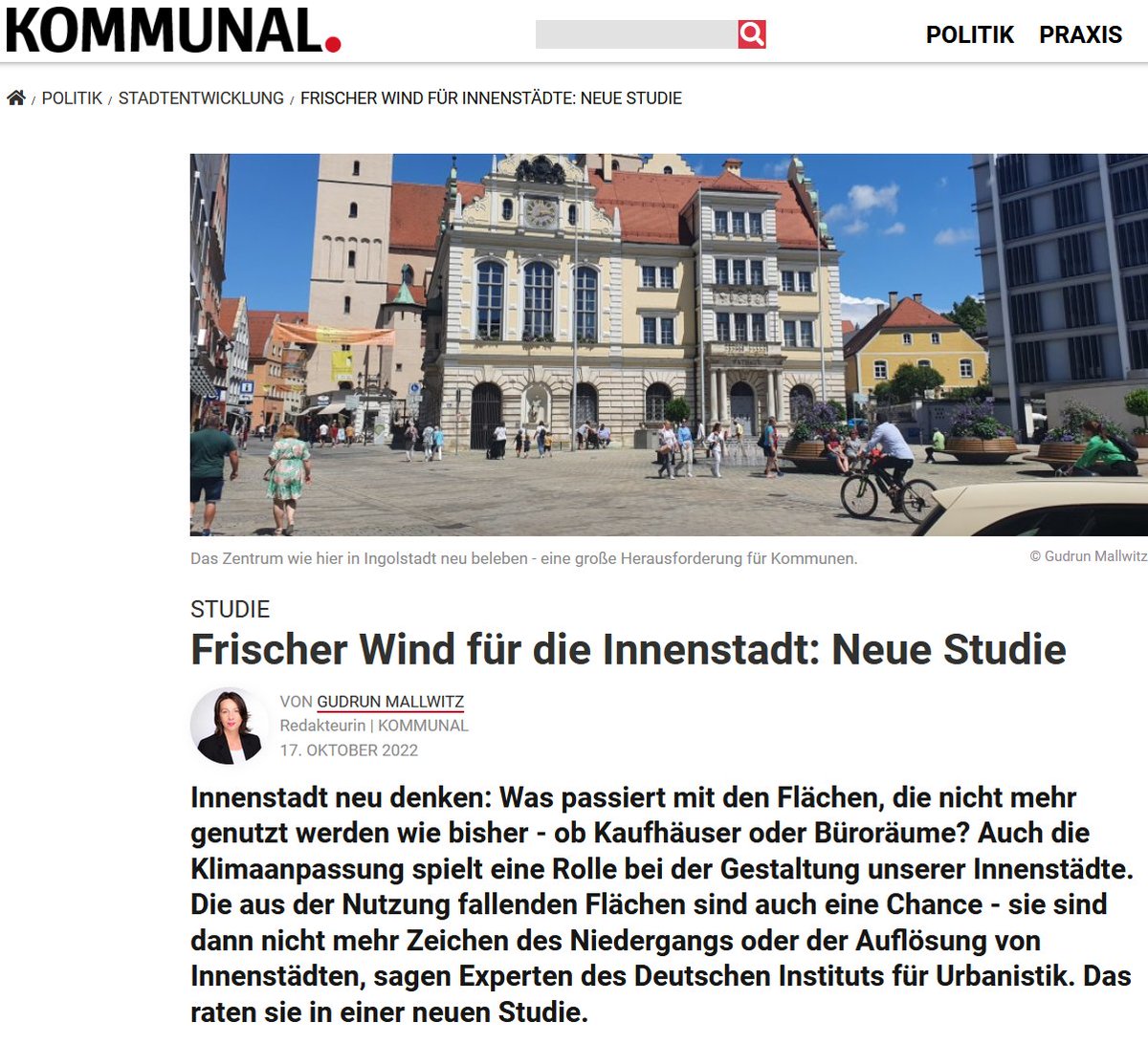 Deutsches Institut für Urbanistik - Difu tweet media
