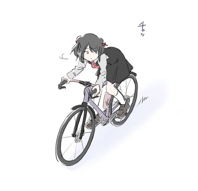 「自転車 白背景」のTwitter画像/イラスト(新着)｜4ページ目