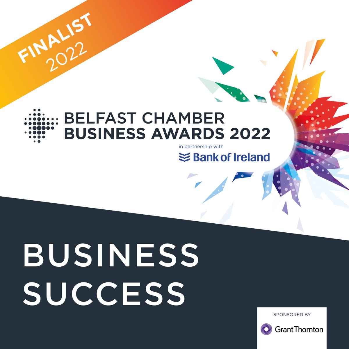 We are thrilled to have Fibrus shortlisted as a finalist in the @BelfastChamber Business Awards 2022 under the Business Success Award which is sponsored by @GrantThorntonUK ⭐ Congratulations and best of luck to all the other finalists! 👏 #BelfastBusinessAwards #BCBA22