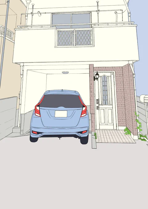 なおこちらは3巻表紙の背景元絵3巻表紙のメイキング記事もアップしよと思いつつ書けないまま発売からだいぶ経ってしまったのでこっちで…#つんドル 