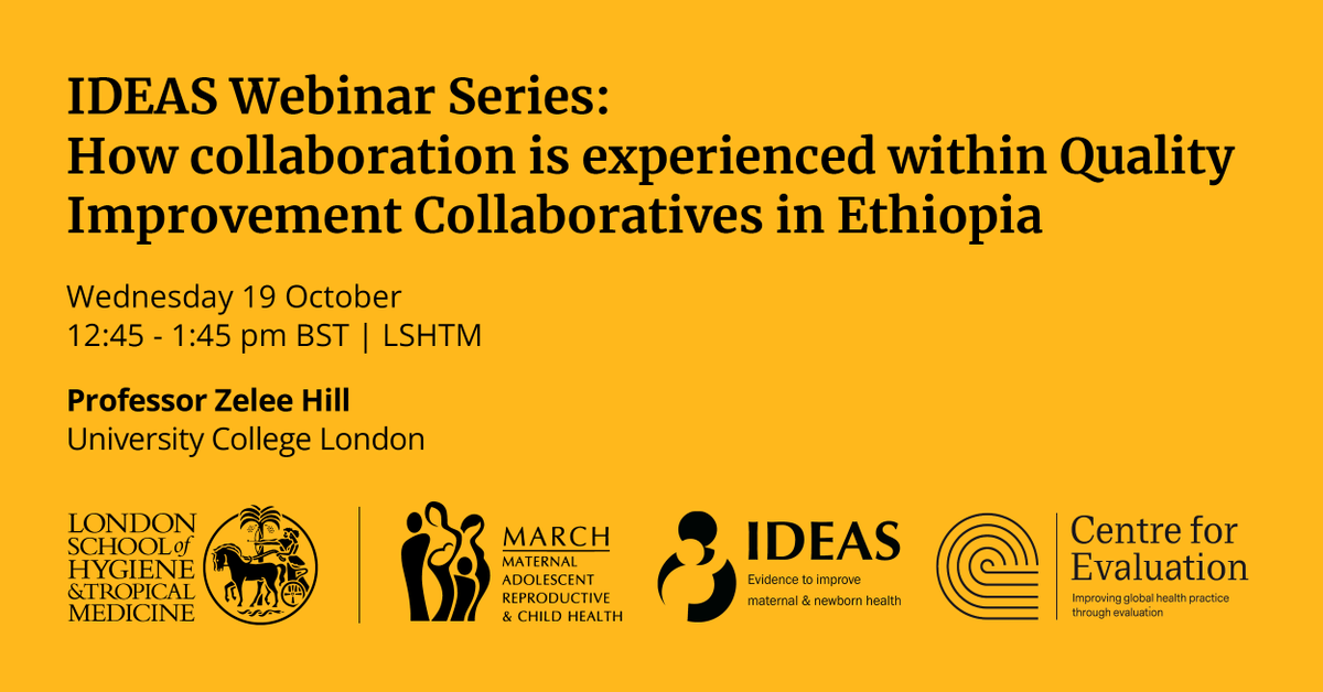 MARCH Centre, LSHTM tweet media