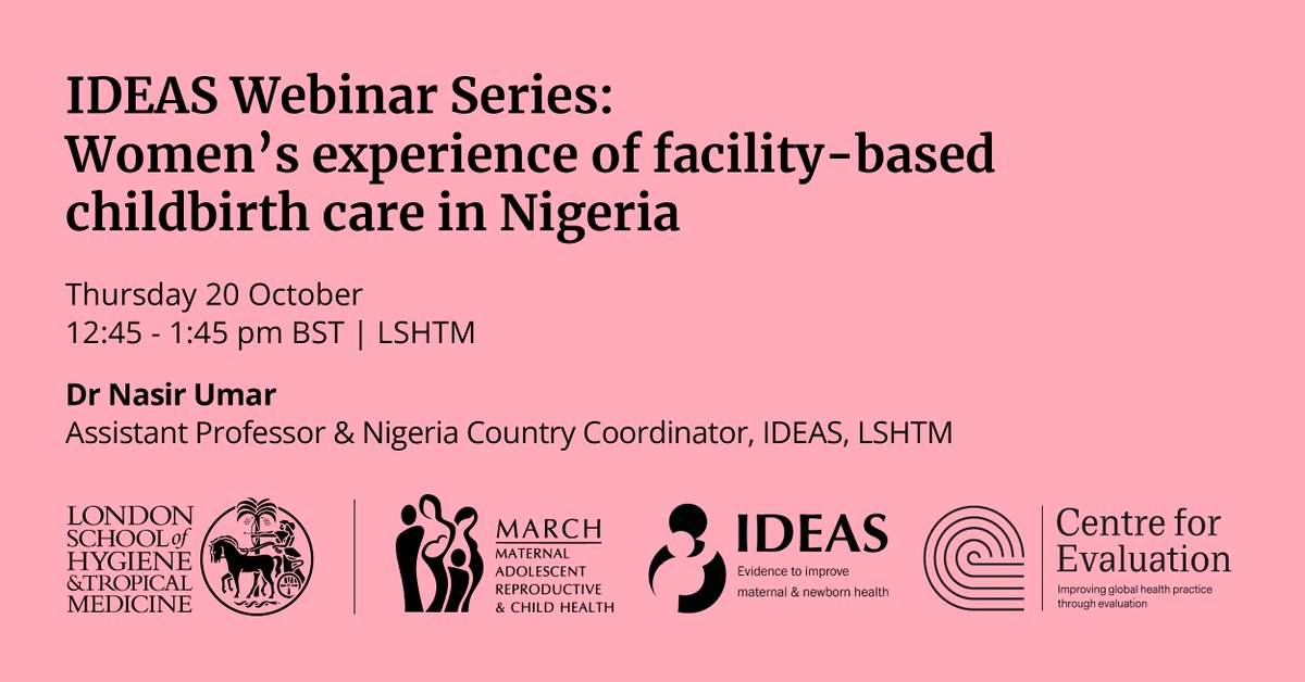 MARCH Centre, LSHTM tweet media